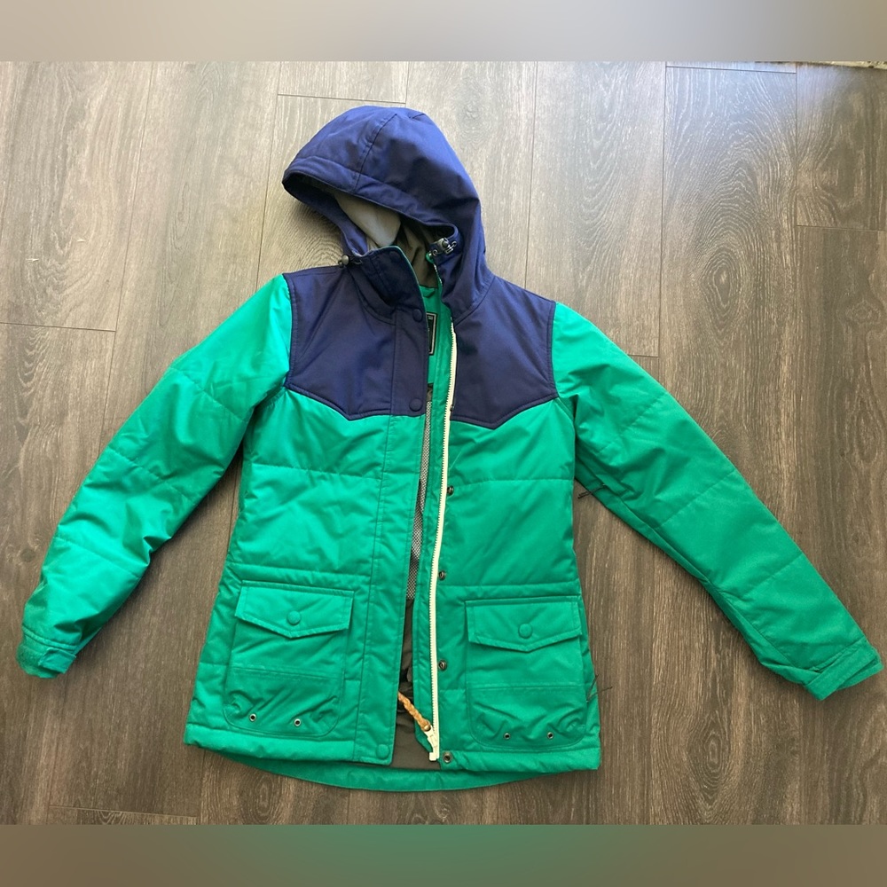 Holden Green and Navy Ski Jacket